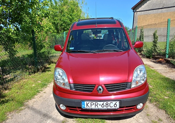 Renault Kangoo cena 9840 przebieg: 233759, rok produkcji 2004 z Proszowice małe 121